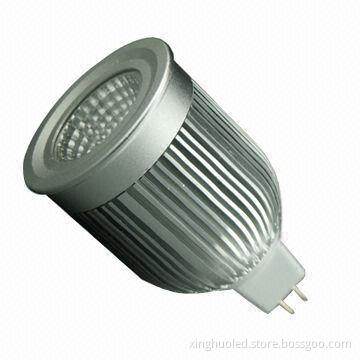 5W High CRI COB LED Spot Bulb, Original Epistar LED, 90lm/W, CE and RoHS, 2 Years Warranty